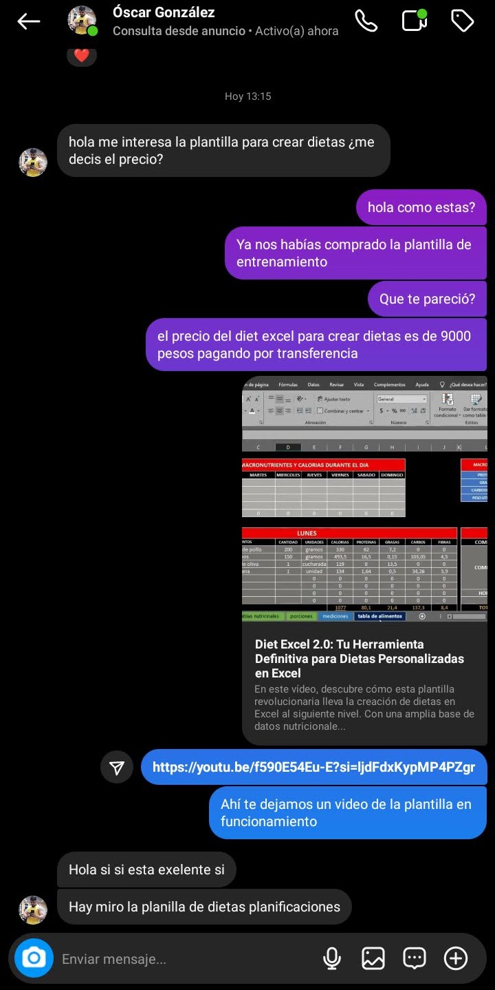 Conversación real con cliente Biotraining 3