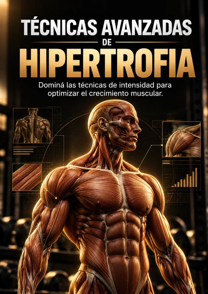 Portada de Técnicas Avanzadas de Hipertrofia